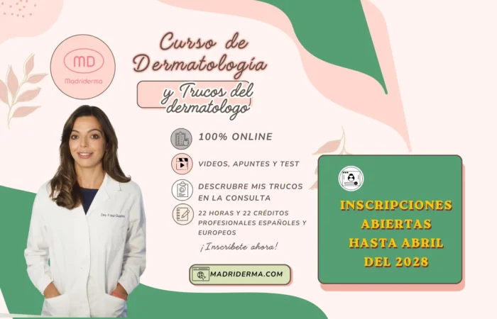 Curso de dermatologia online Madriderma