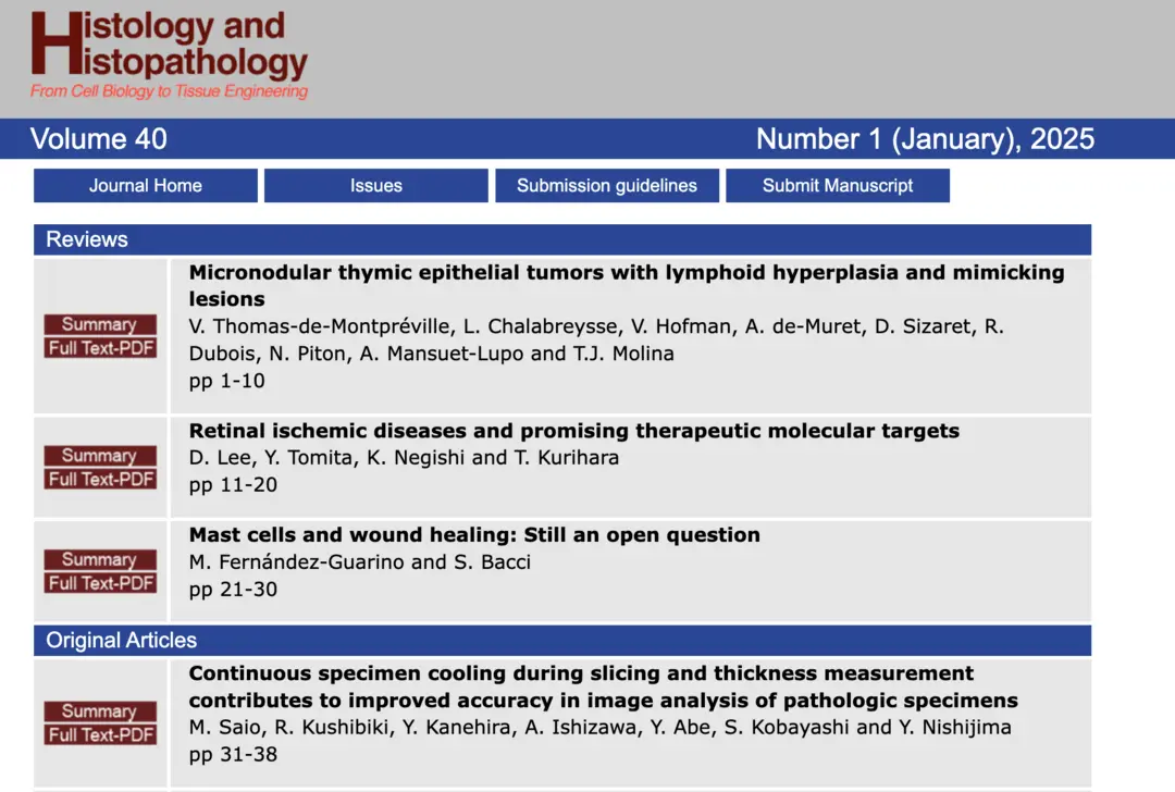 Articulo de histopatologia en heridas